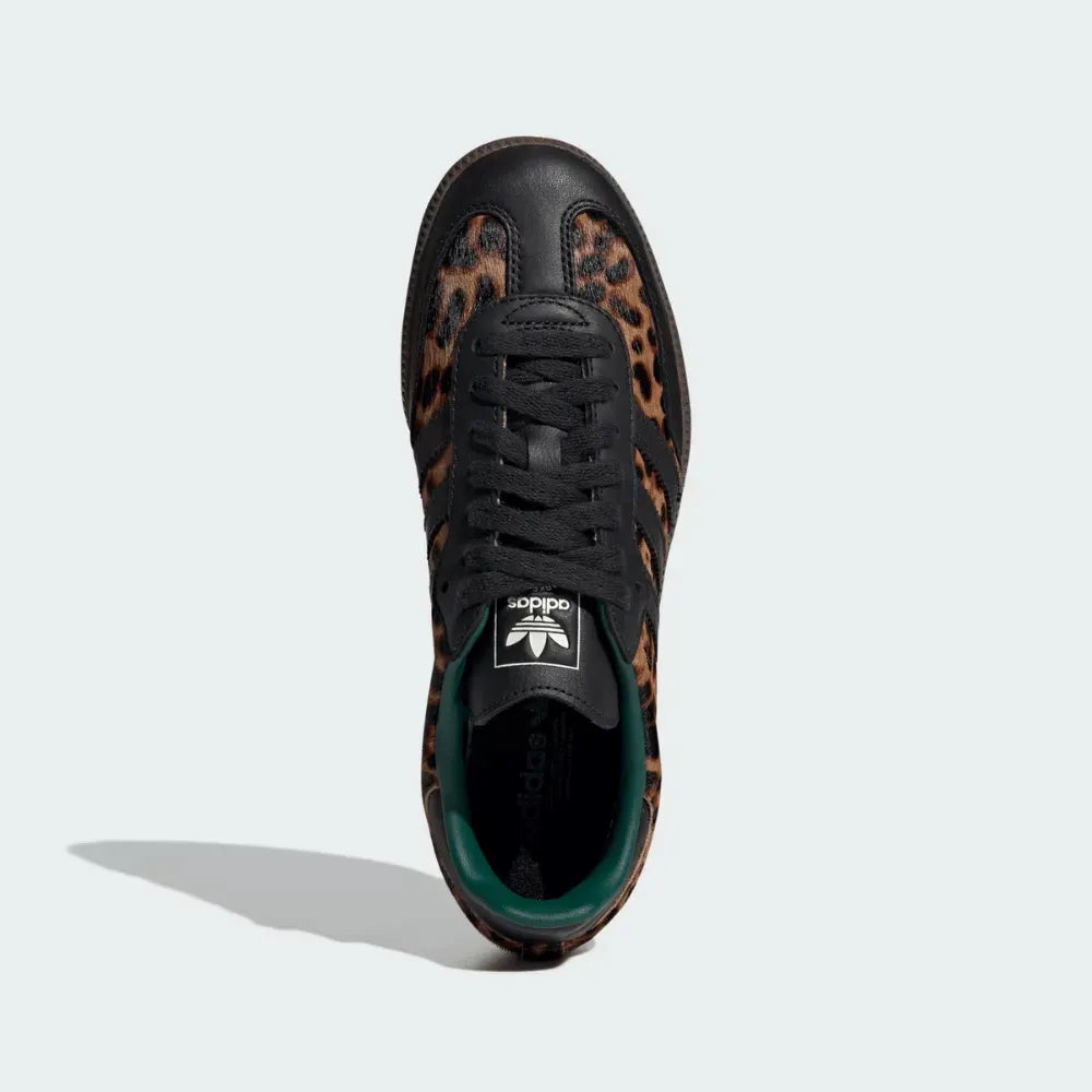 Adidas Samba OG Black Green Leopard
